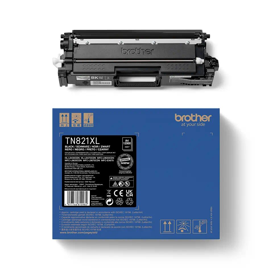 Toner Brother TN-821XLBK Black toner