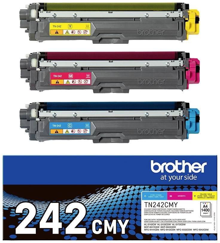 Toner Brother TN242CMY Color pack toner