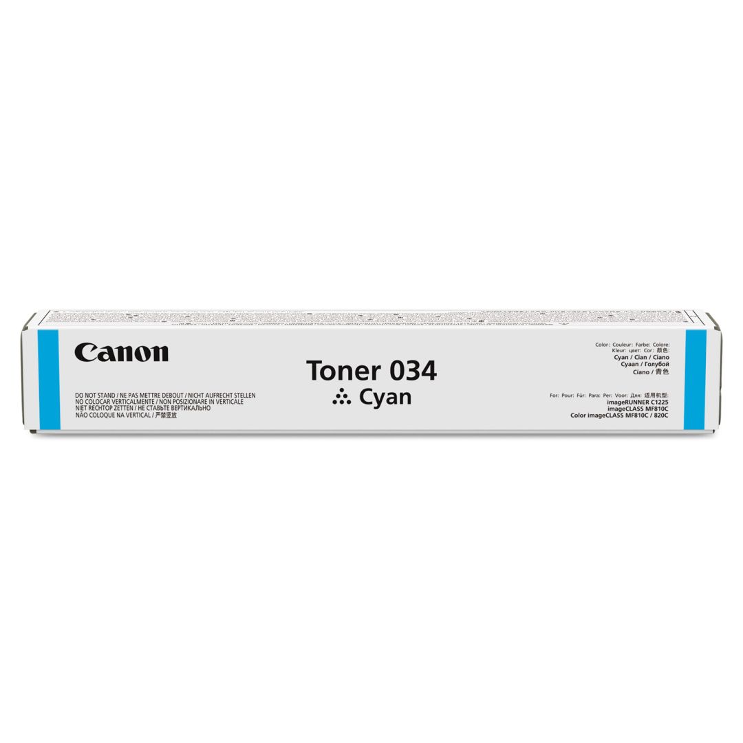 Toner Canon 034 Cyan toner