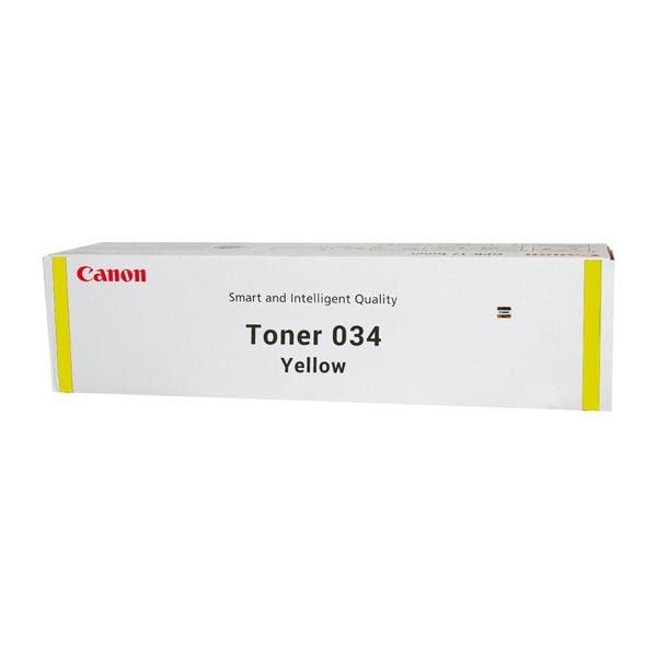 Toner Canon 034 Yellow toner