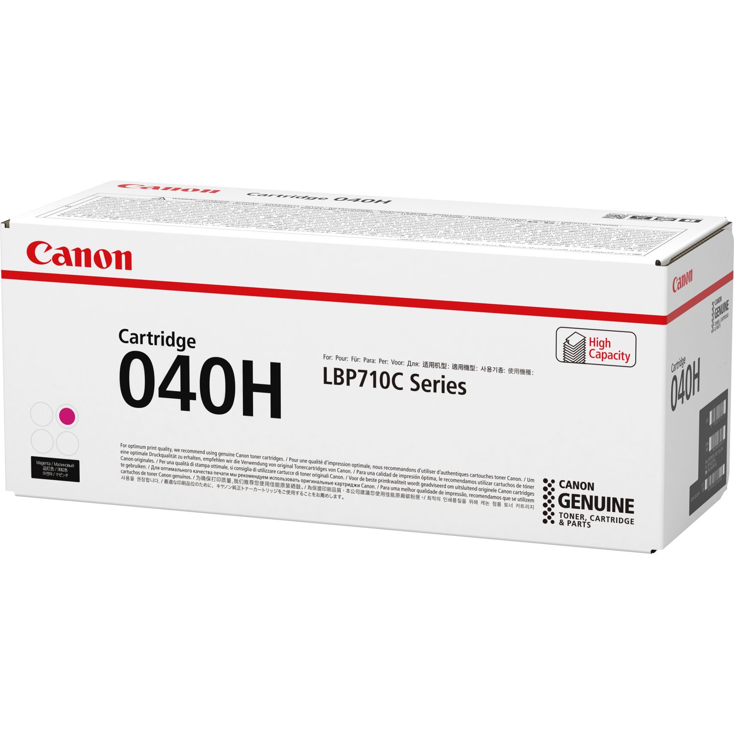 Toner Canon 040 High Magenta toner