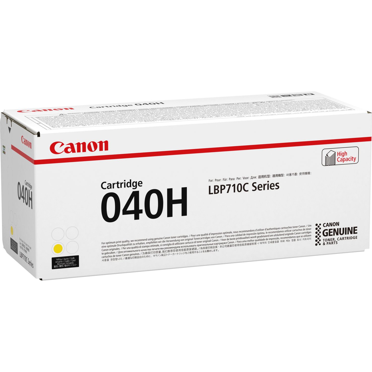 Toner Canon 040 High Yellow toner