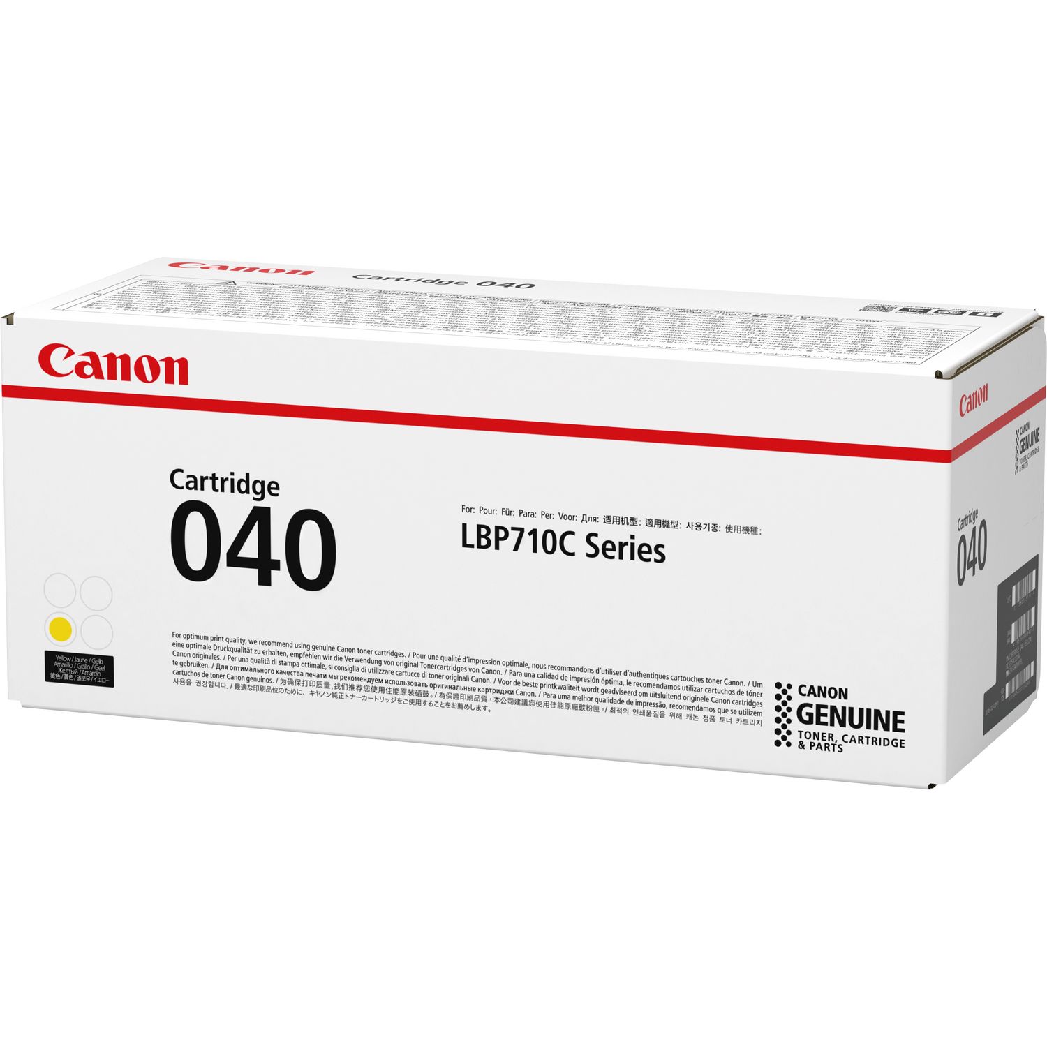 Toner Canon 040 Yellow toner