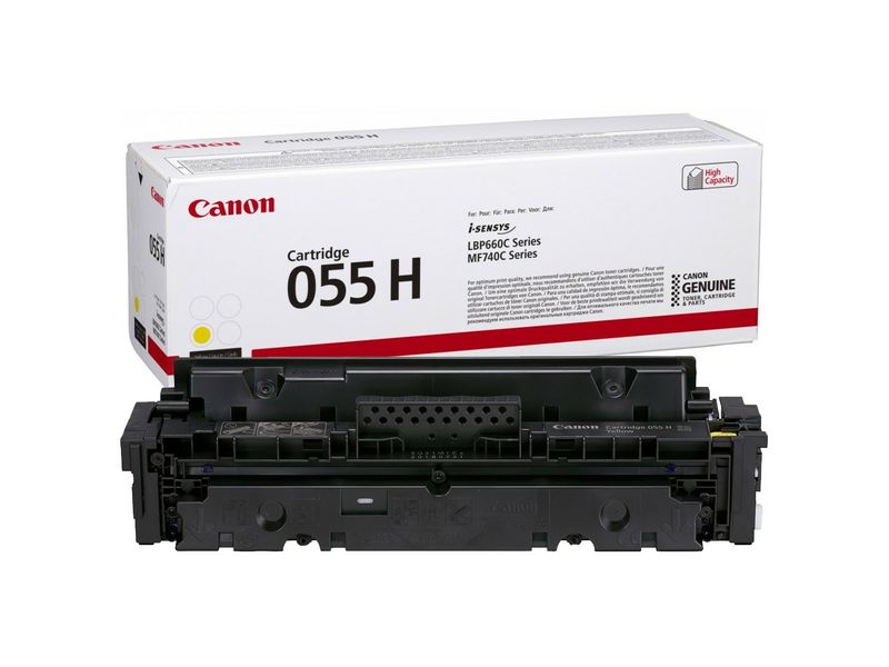Toner Canon CRG-055H Yellow toner