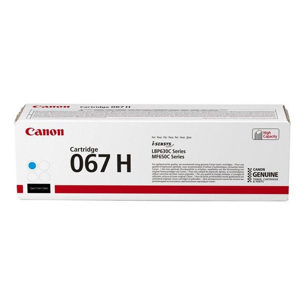 Toner Canon CRG-067H Cyan toner