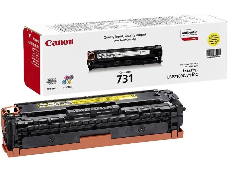 Toner Canon CRG 731 Yellow toner