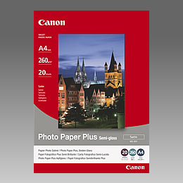 Fotópapír Canon SG-201 260g A4 20db Félfényes Fotópapír