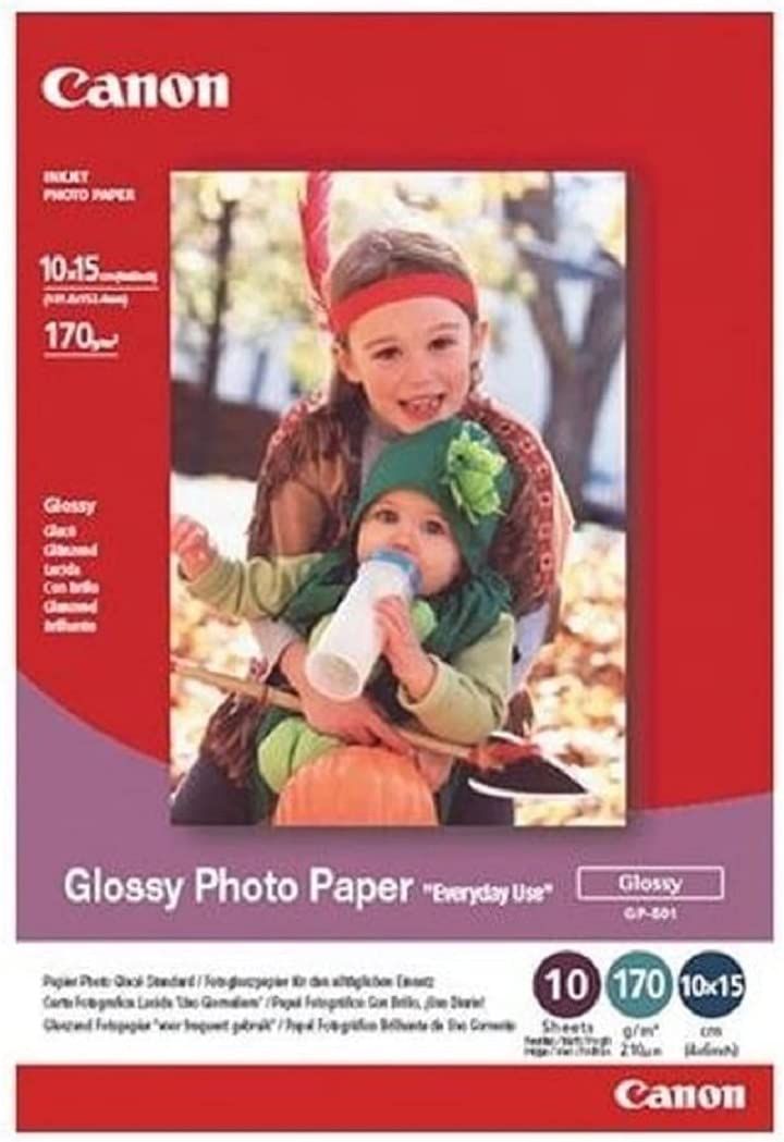 Fotópapír Canon GP-501 170g 10x15 10db Fényes Fotópapír Fotópapír Canon GP-501 170g 10x15 10db Fényes Fotópapír