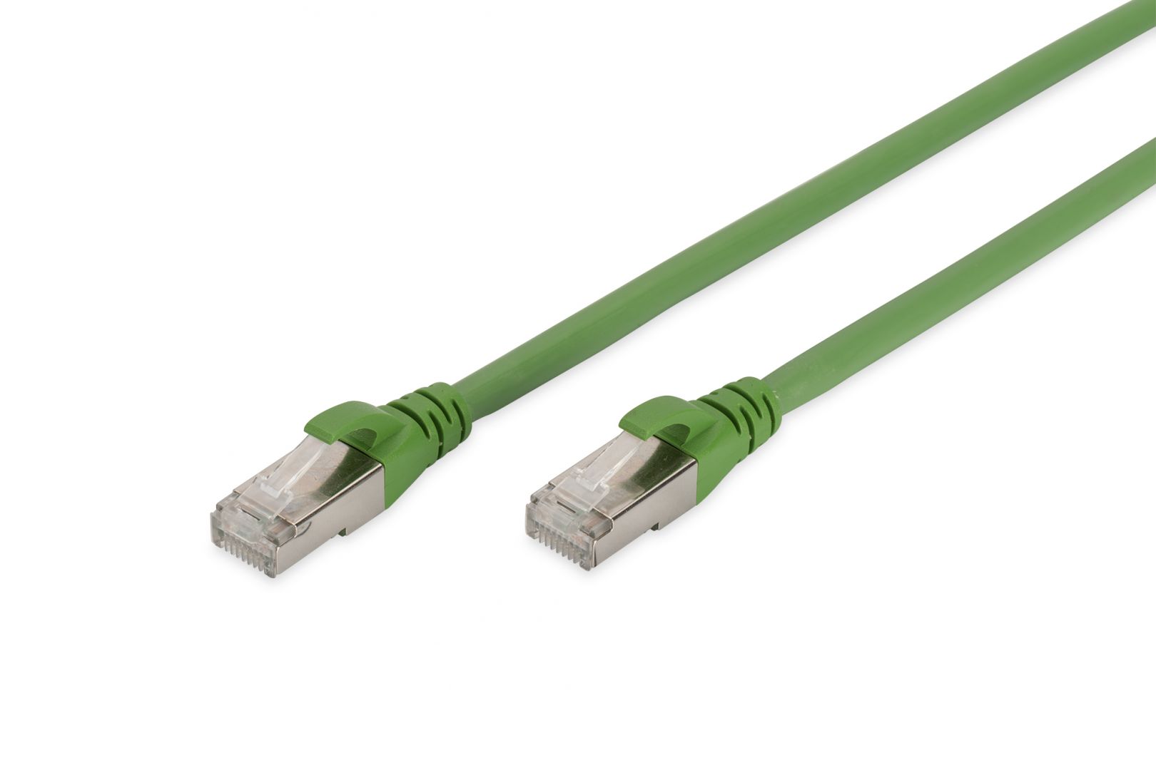Hálózati kábelek Digitus CAT6A S-FTP Patch Cable 3m Green
