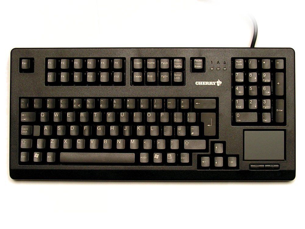 Billentyűzet Cherry G80-11900 Keyboard Black UK