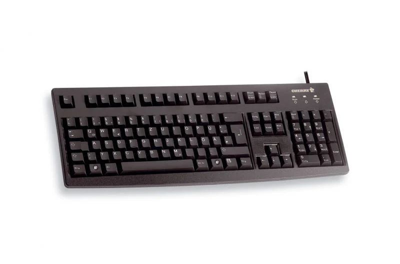 Billentyűzet Cherry G83-6105 Keyboard Black UK