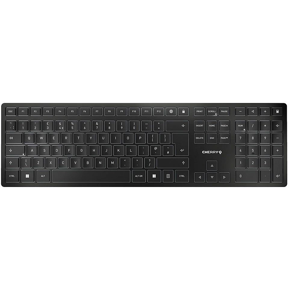 Billentyűzet Cherry KW 9100 Slim wireless billentyűzet Black UK