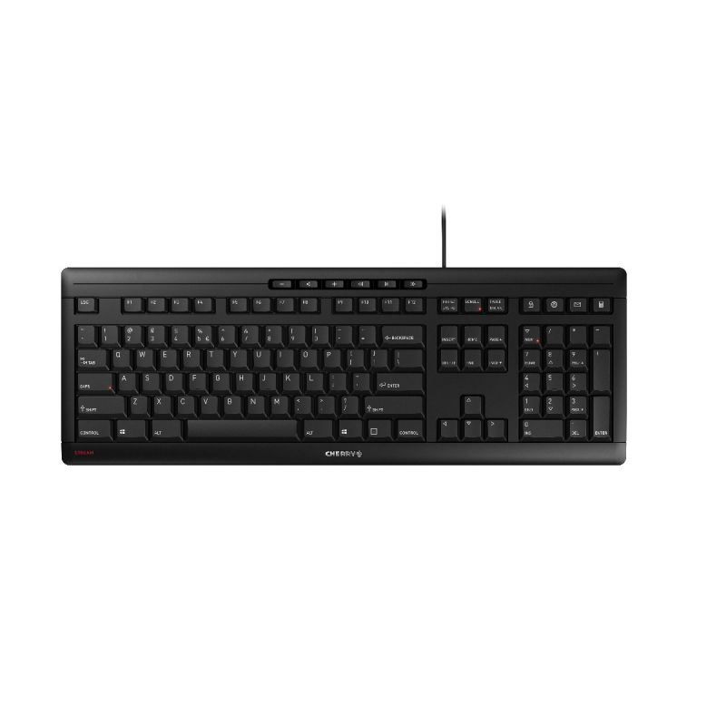 Billentyűzet Cherry STREAM billentyűzet Black US Billentyűzet Cherry STREAM billentyűzet Black US