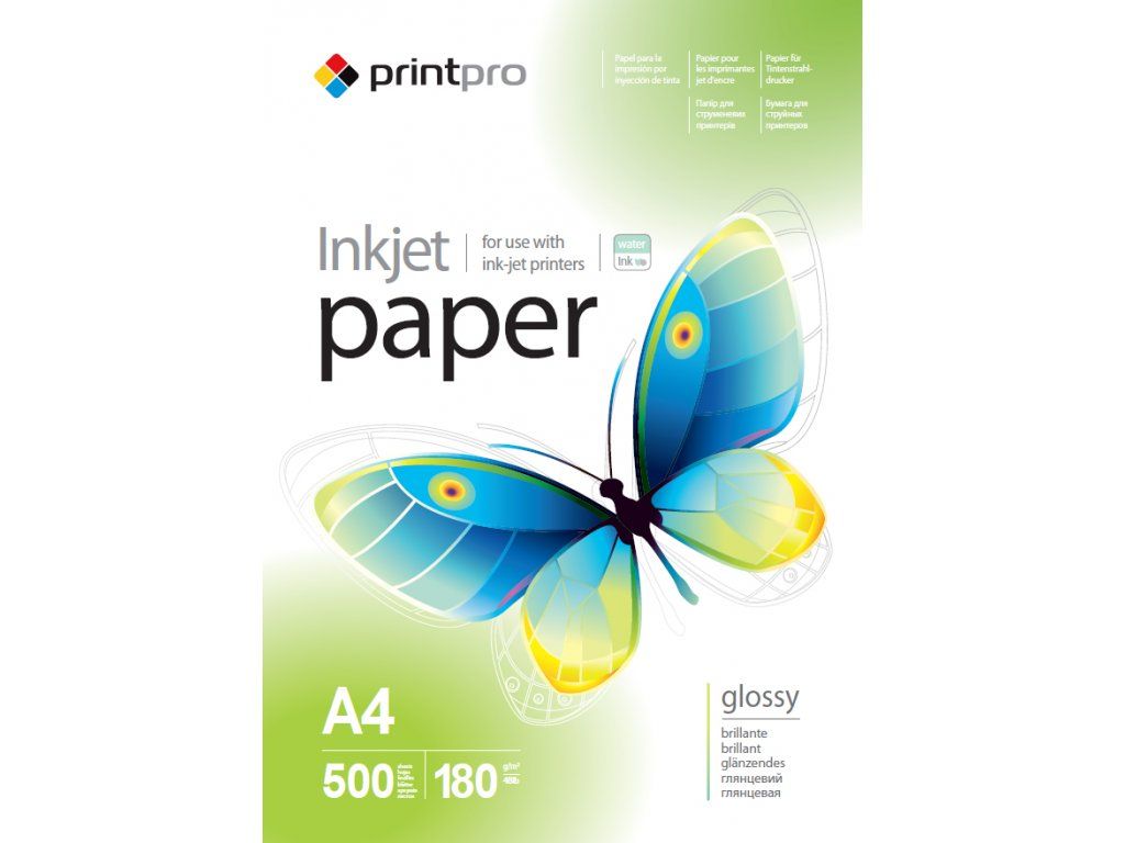 Fotópapír ColorWay PGE180500A4 180g A4 500db Fényes Fotópapír