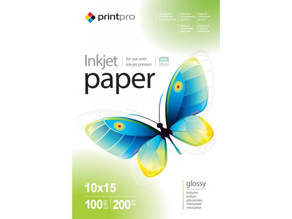 Fotópapír ColorWay PGE2001004R 200g 10x15 100db Fényes Fotópapír
