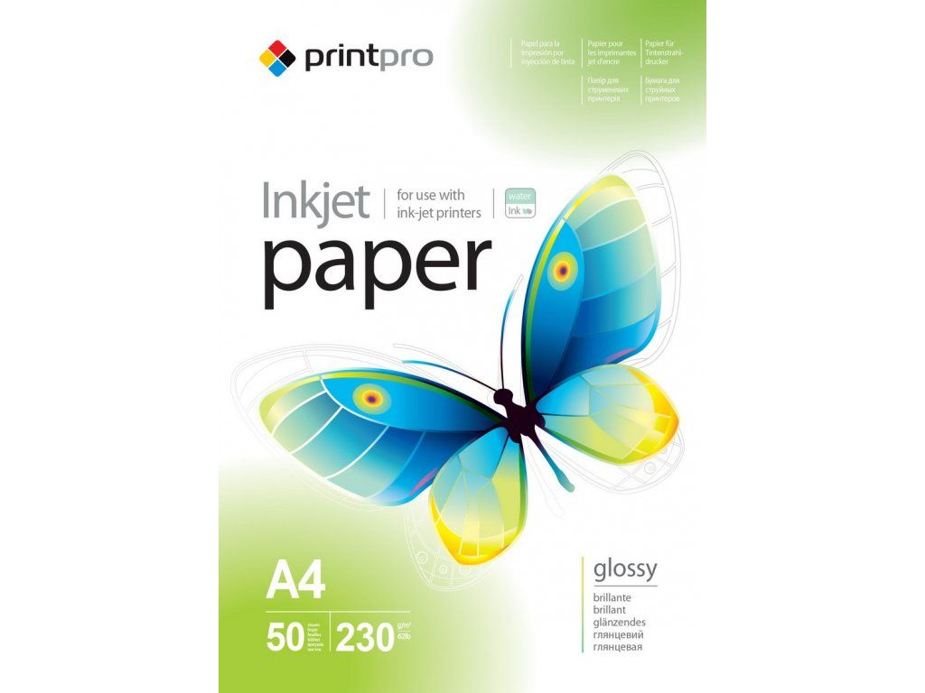 Fotópapír ColorWay PGE230050A4 230g A4 50db Fényes Fotópapír