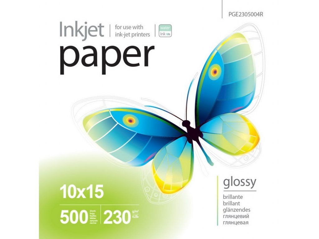 Fotópapír ColorWay PGE2305004R 230g 10x15 500db Fényes Fotópapír