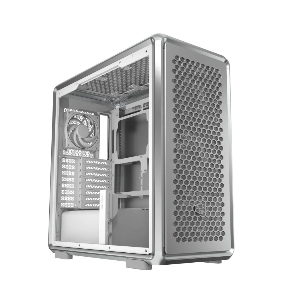 Ház Cooler Master MasterFrame 600 Tempered Glass Silver