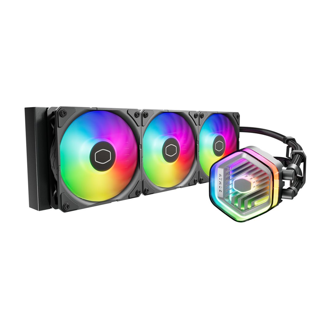 Ventilátorok, Hűtők, Előlapi panelek Cooler Master MASTERLIQUID 360 ATMOS ARGB Ventilátorok, Hűtők, Előlapi panelek Cooler Master MASTERLIQUID 360 ATMOS ARGB