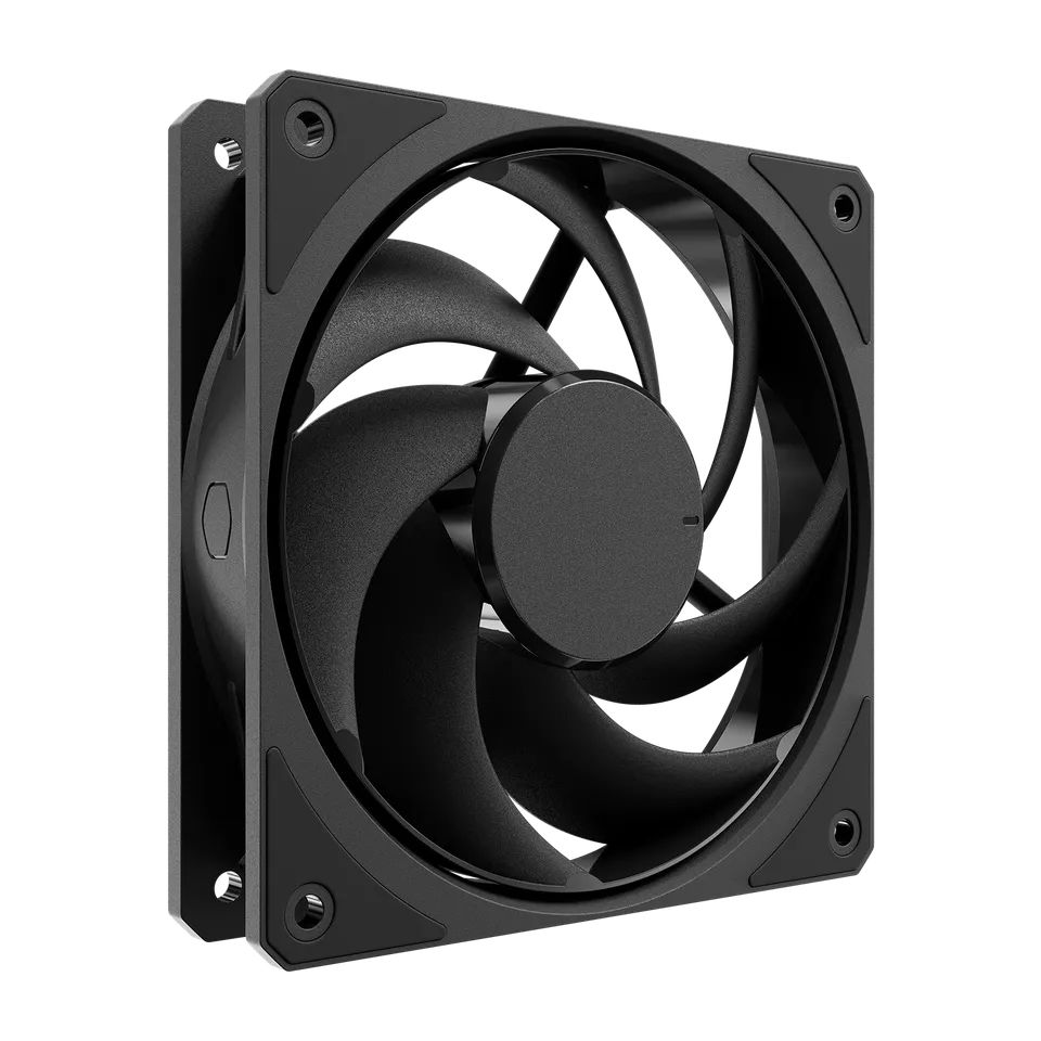 Ventilátorok, Hűtők, Előlapi panelek Cooler Master Mobius 120 Black Edition