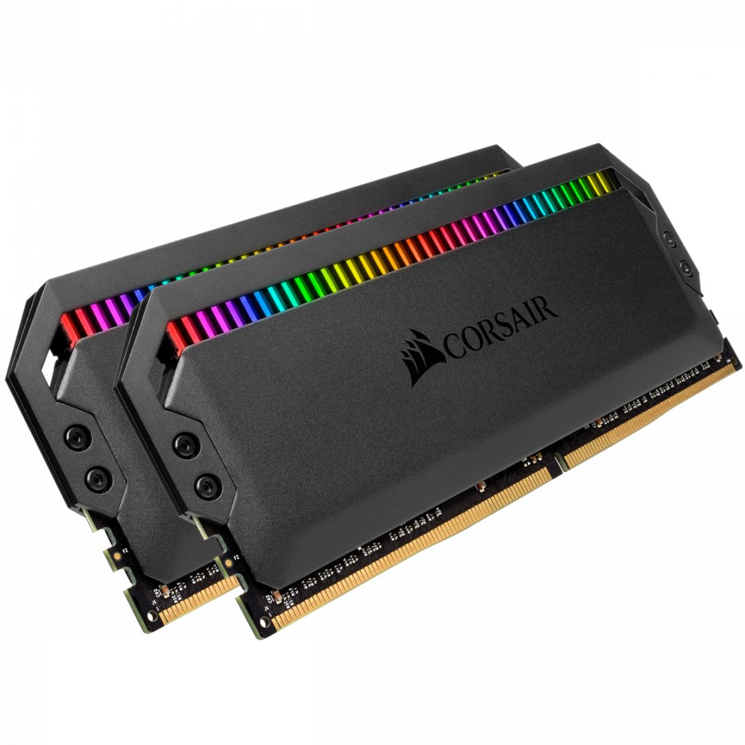 Memória Corsair 16GB DDR4 3200MHz Kit(2x8GB) Dominator Platinum RGB Black