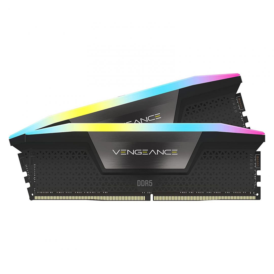Memória Corsair 32GB DDR5 7000MHz Kit(2x16GB) Vengeance RGB Black