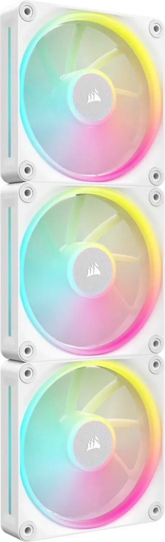 Ventilátorok, Hűtők, Előlapi panelek Corsair iCUE LINK LX120 RGB 120mm PWM Tripple Pack White