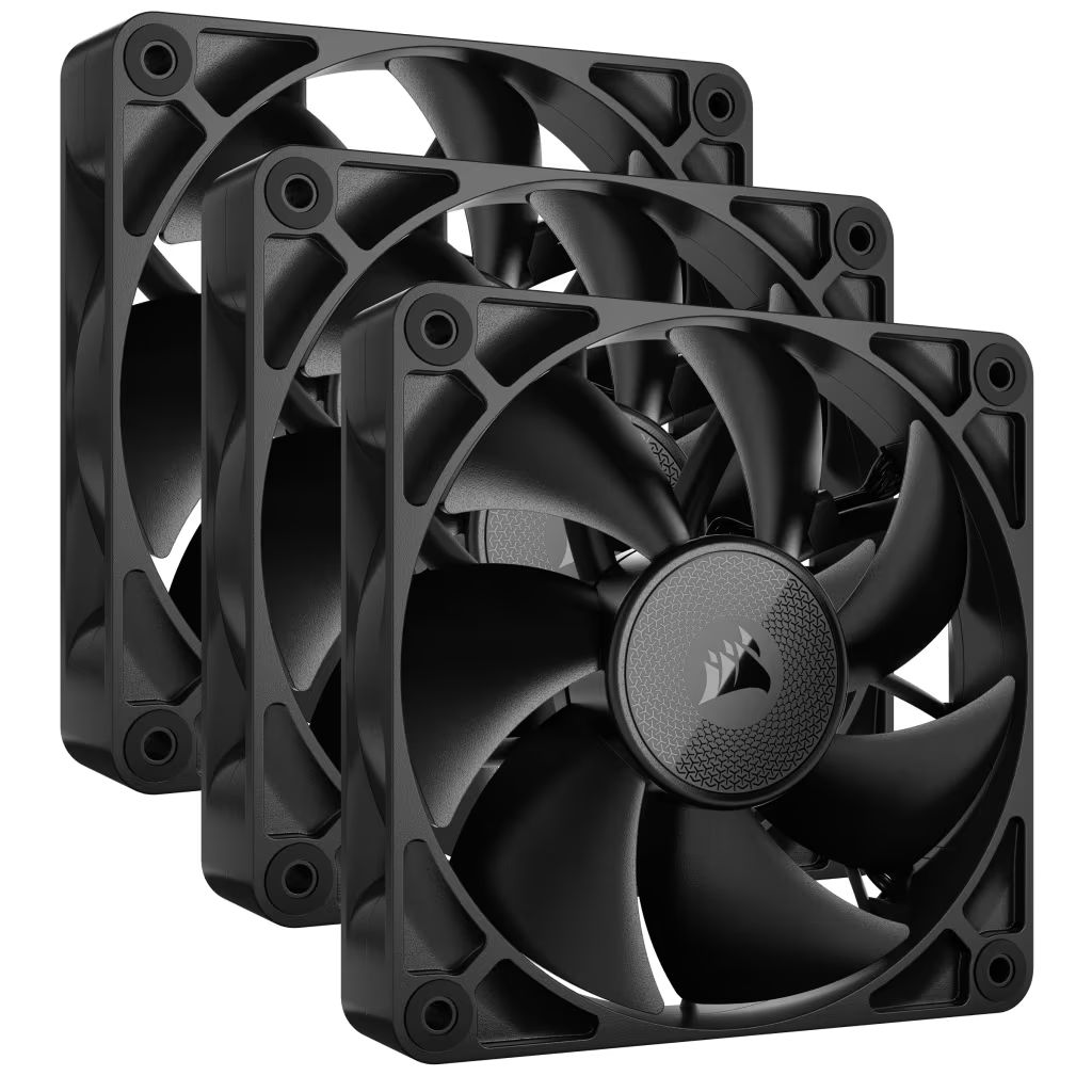 Ventilátorok, Hűtők, Előlapi panelek Corsair iCUE LINK RX120 120mm PWM Single Fan Triple Starter Kit