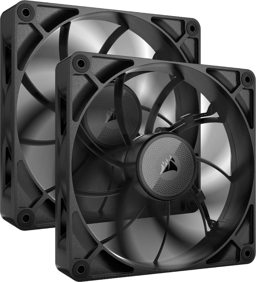 Ventilátorok, Hűtők, Előlapi panelek Corsair iCUE LINK RX140 MAX 140mm PWM Thick Fans Starter Kit (2-Pack)