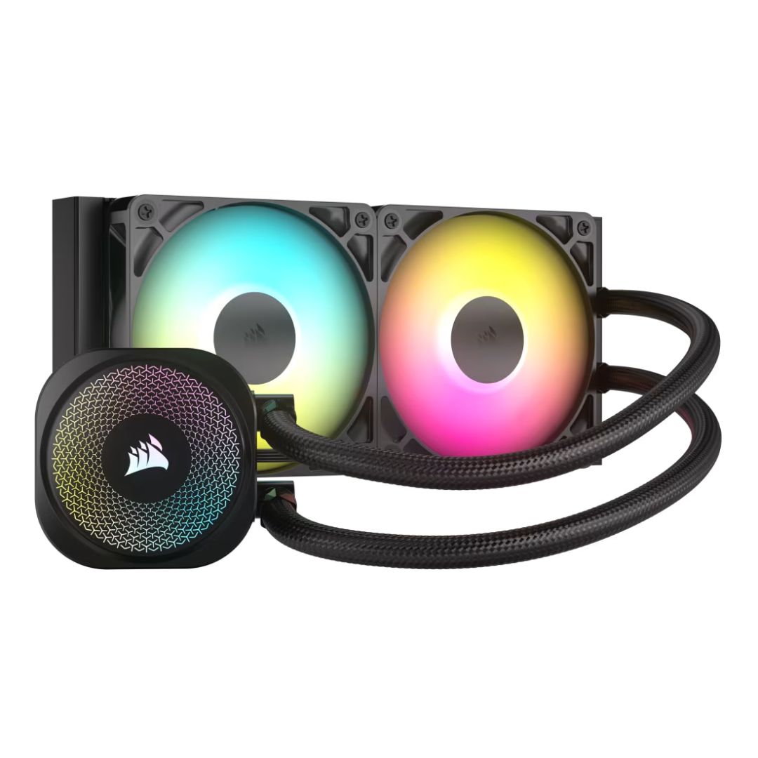 Ventilátorok, Hűtők, Előlapi panelek Corsair Nautilus 240 RS ARGB Liquid CPU Cooler Black Ventilátorok, Hűtők, Előlapi panelek Corsair Nautilus 240 RS ARGB Liquid CPU Cooler Black