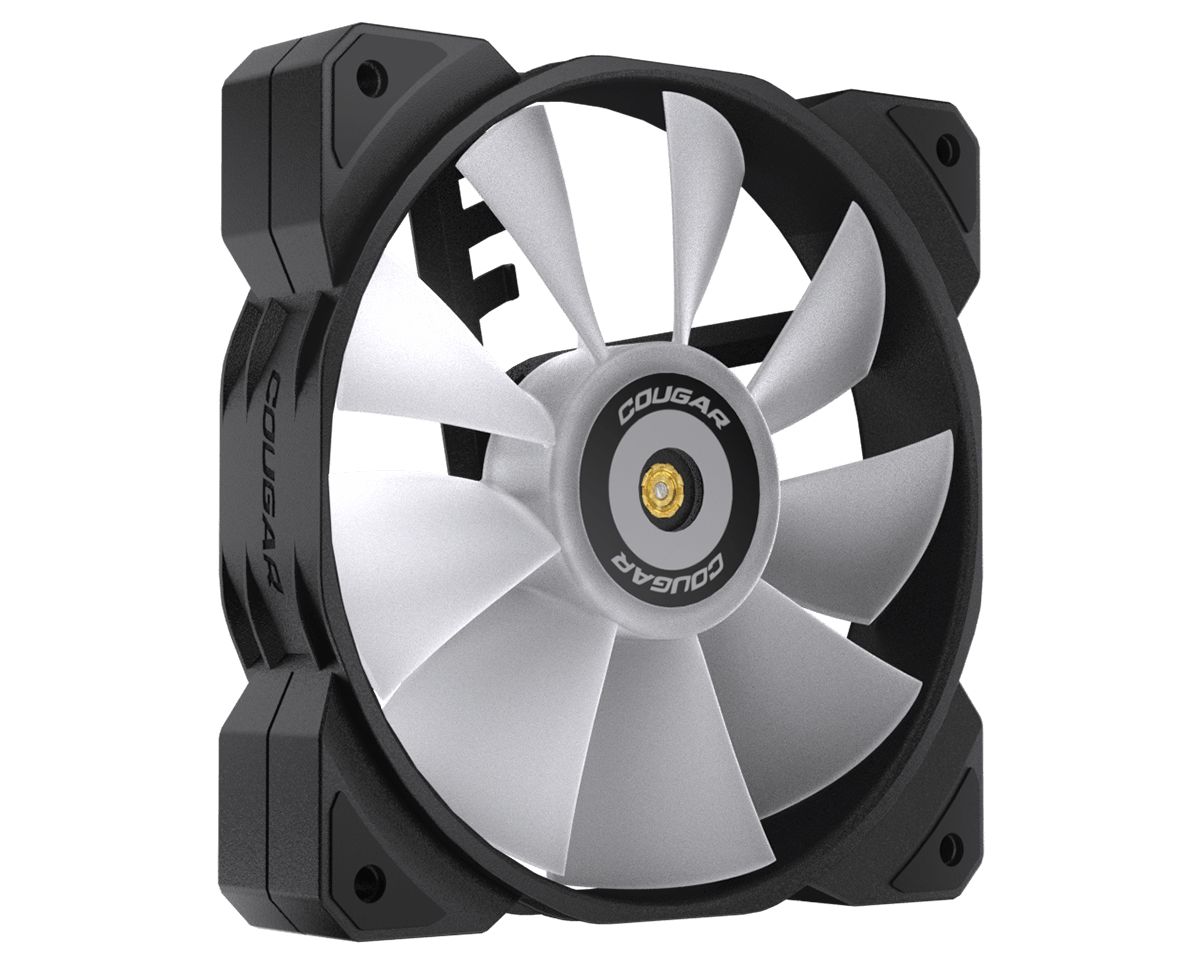 Ventilátorok, Hűtők, Előlapi panelek Cougar MHP 120 ARGB Black (3-Pack)