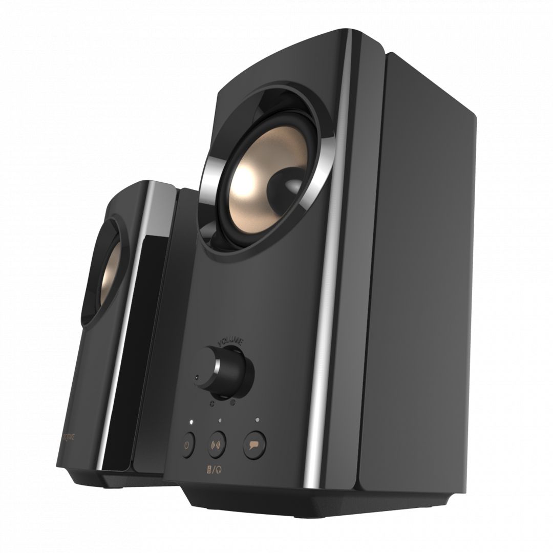 Hangszóró Creative T60 Compact Hi-Fi 2.0 Desktop Speakers Black