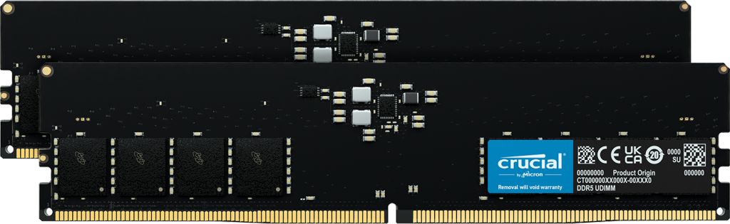 Memória Crucial 32GB DDR5 5600MHz Kit(2x16GB)