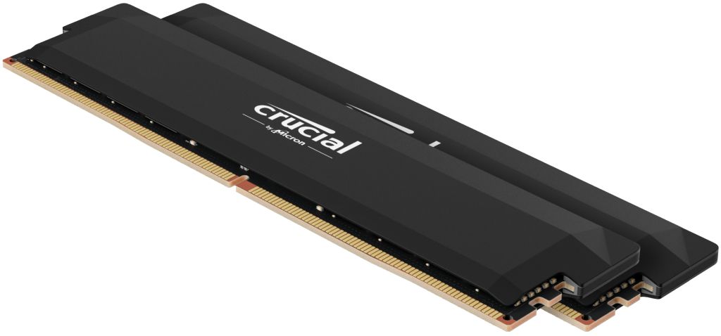 Memória Crucial 32GB DDR5 6400MHz Kit(2x16GB) Pro Black