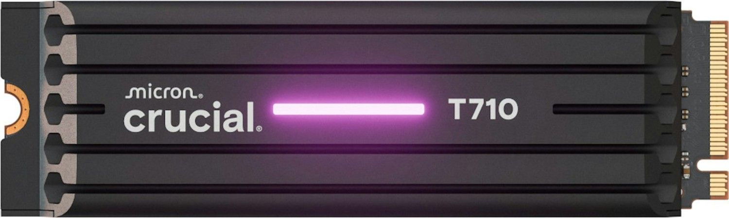 Winchester SSD Crucial 4TB M.2 2280 NVMe T710 with heatsink