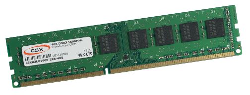 Memória CSX 4GB DDR3 1600MHz