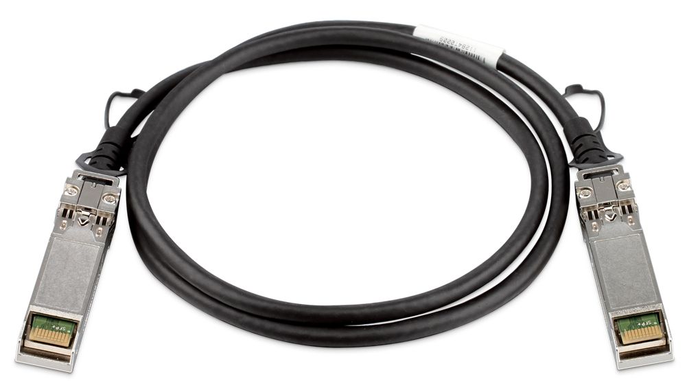 Hálózati kábelek D-Link DEM-CB100QXS 40G QSFP+ to QSFP+ 1 m Direct Attach Stacking Cable