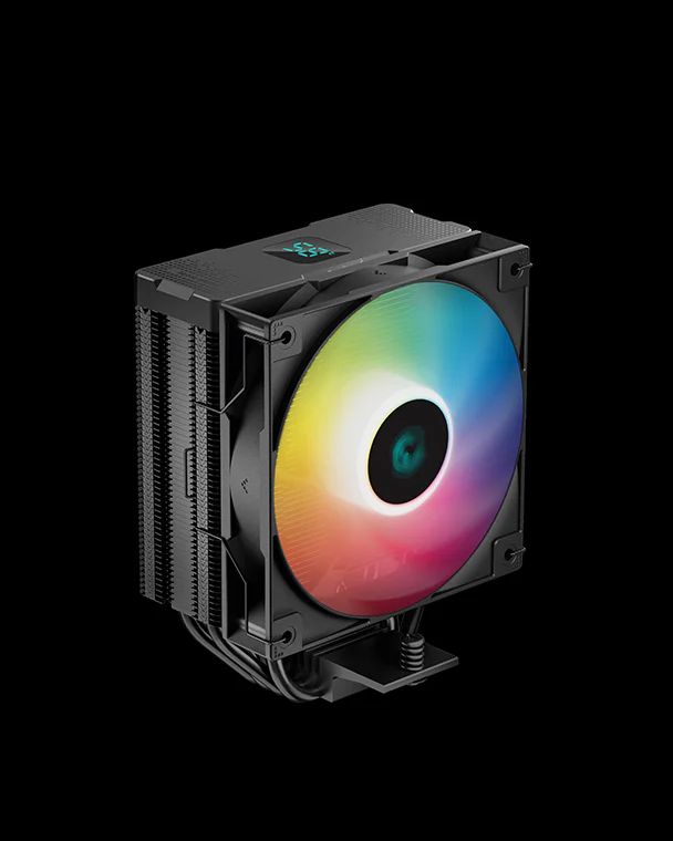 Ventilátorok, Hűtők, Előlapi panelek DeepCool AG400 DIGITAL ARGB Black