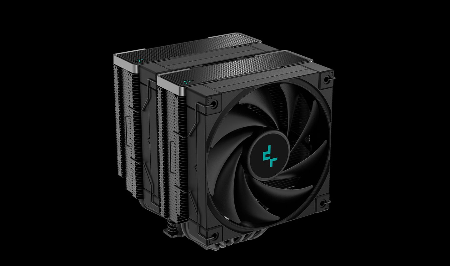 Ventilátorok, Hűtők, Előlapi panelek DeepCool AK620 ZERO DARK CPU Cooler Black