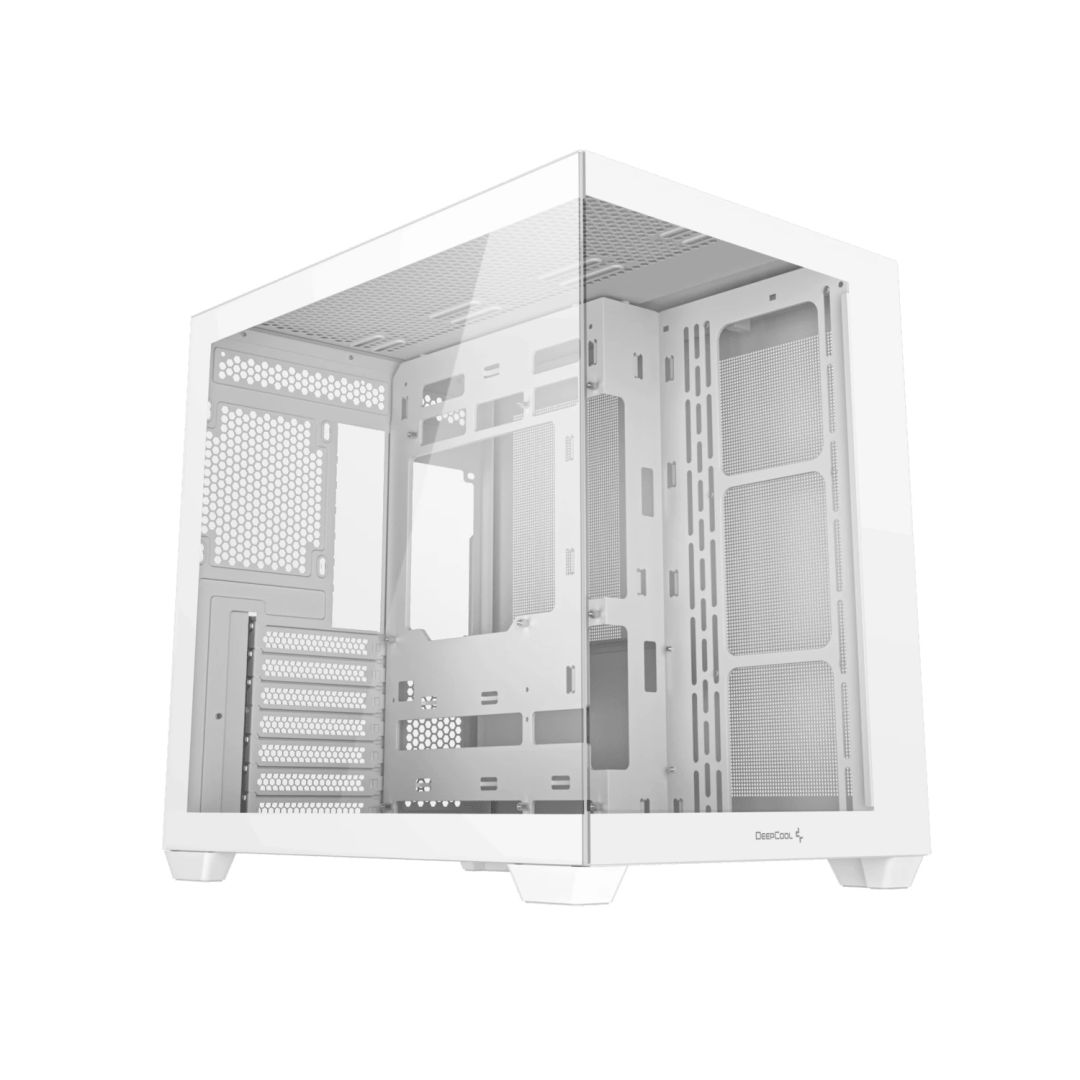 Ház DeepCool CG530 Tempered Glass White