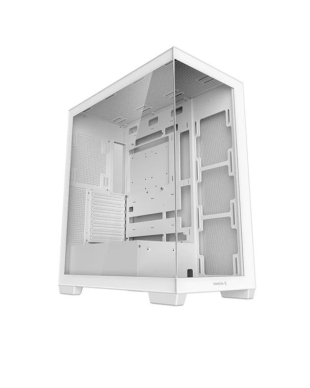 Ház DeepCool CG580 WH Tempered Glass White