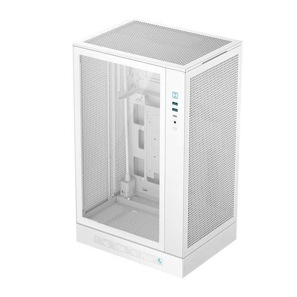 Ház DeepCool CH270 Digital White