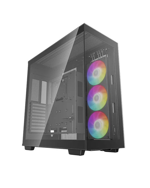 Ház DeepCool CH780 Tempered Glass Black