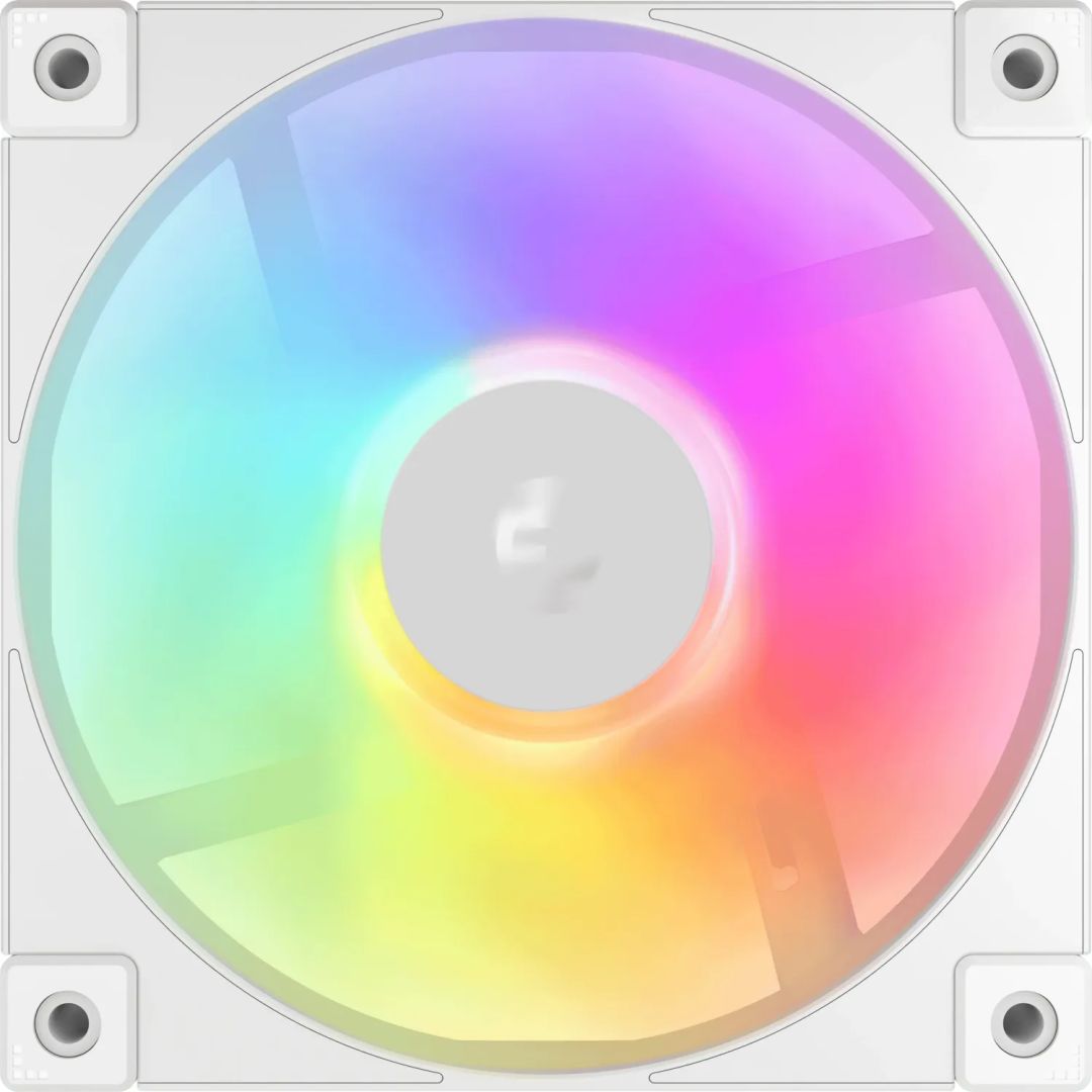 Ventilátorok, Hűtők, Előlapi panelek DeepCool FD12 ARGB WH
