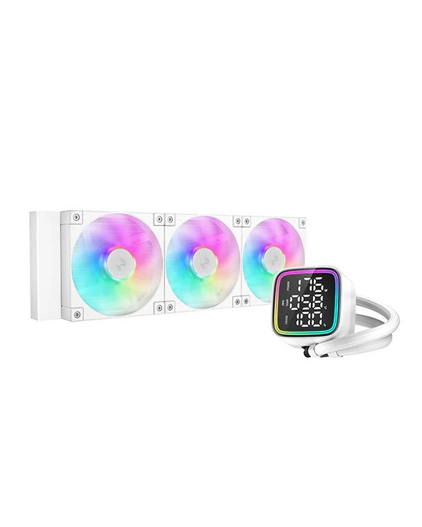 Ventilátorok, Hűtők, Előlapi panelek DeepCool LD360 WH