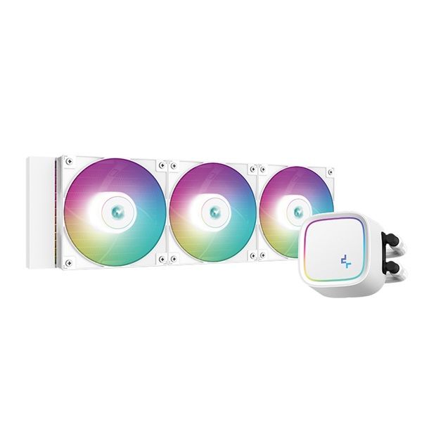 Ventilátorok, Hűtők, Előlapi panelek DeepCool LE720 WH CPU Liquid Cooler