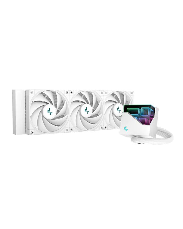 Ventilátorok, Hűtők, Előlapi panelek DeepCool LT720 WH
