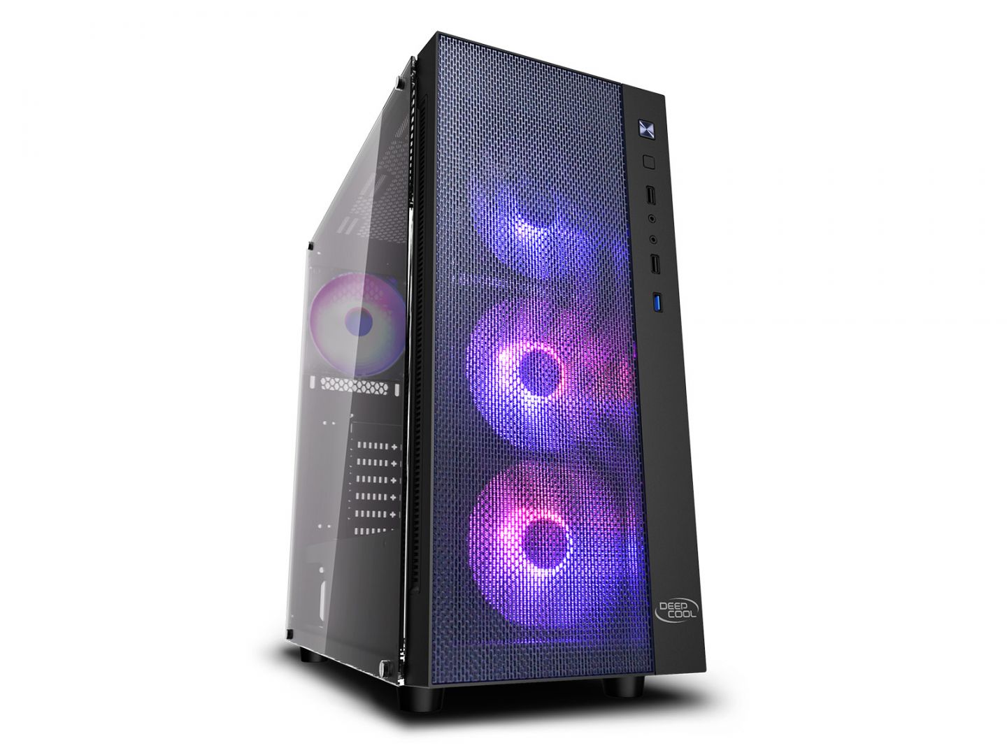 Ház DeepCool Matrexx 55 Mesh Add-RGB 4F Black