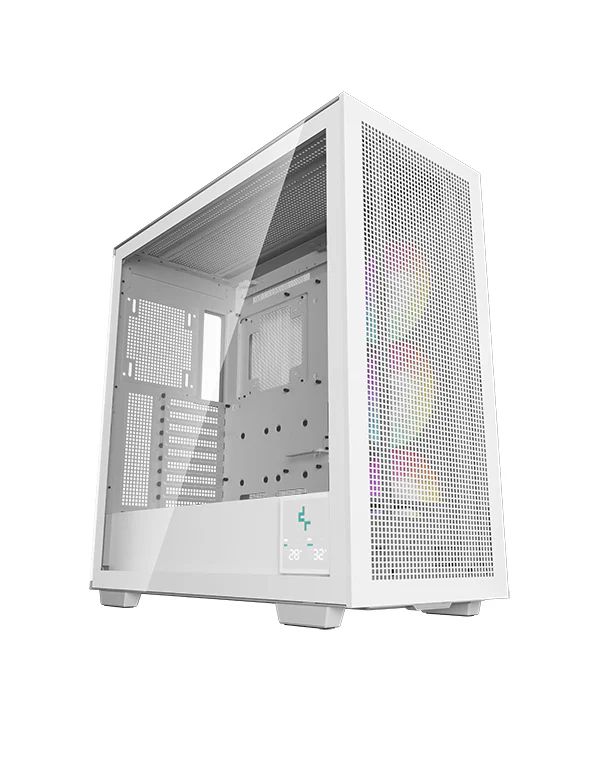 Ház DeepCool Morpheus Tempered Glass White