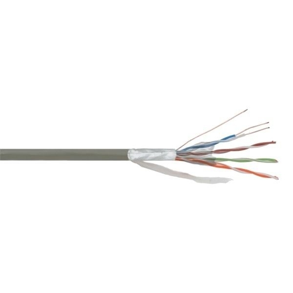 Hálózati kábelek Delight CAT5e U-FTP Installation cable 305m Grey